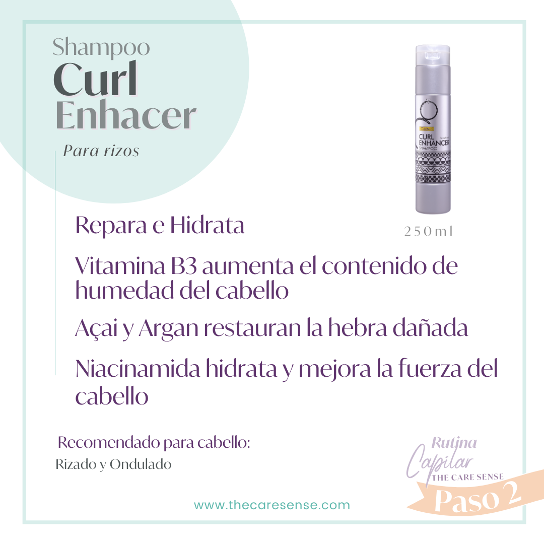 Shampoo Curl Enhacer Para rizos Chihtsai 250ml