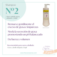 Shampoo N.2 para grasa Chihtsai