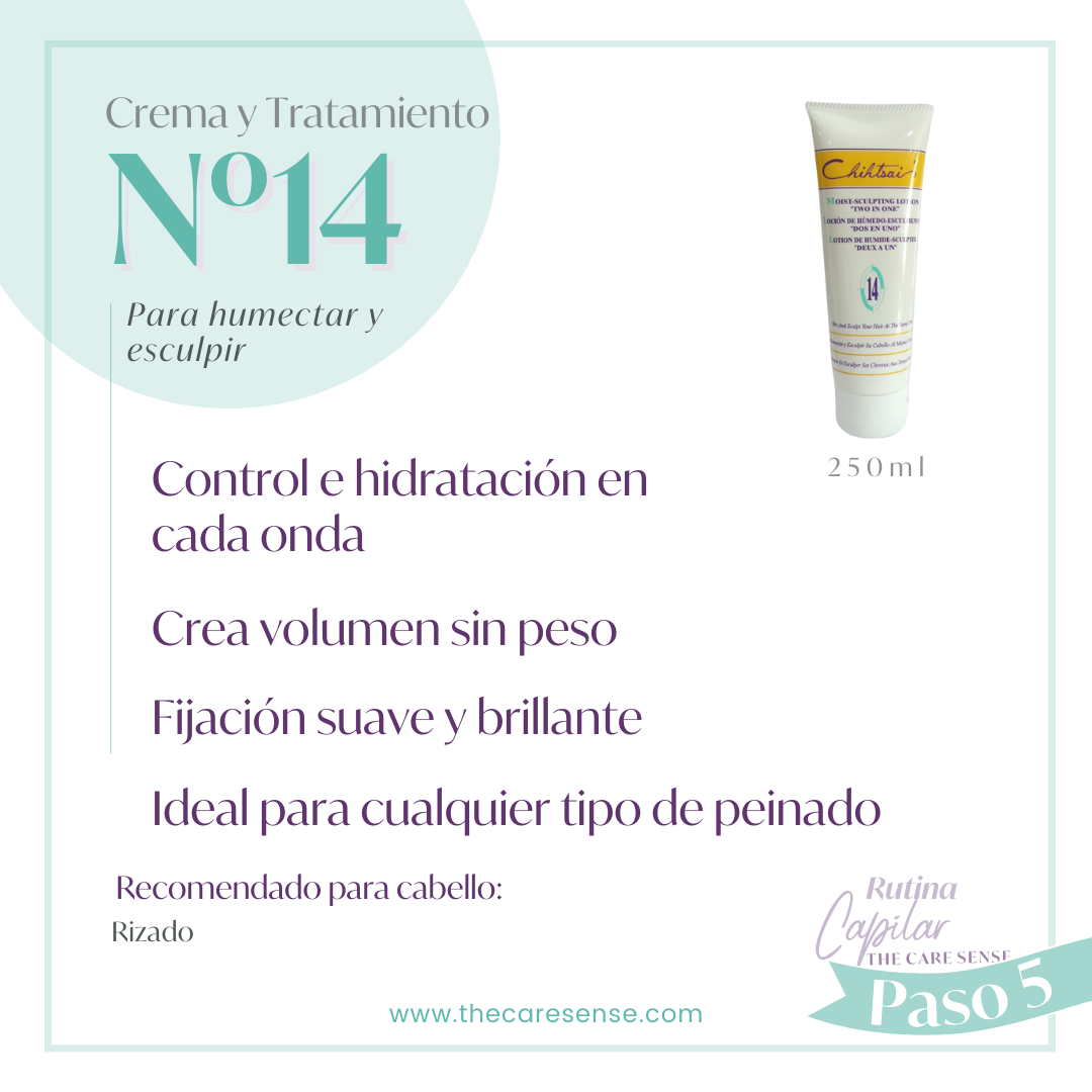 Chihtsai N.14 crema para rizos