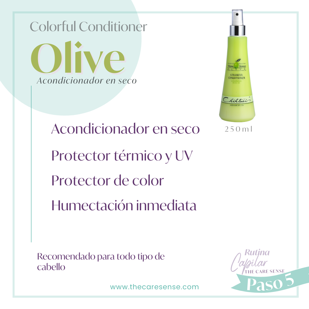 Olive Colorful Acondicionador en seco